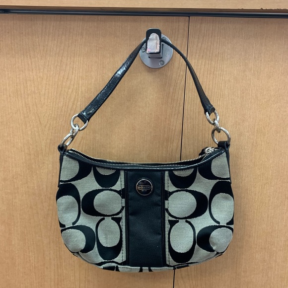 Coach signature small shoulder bag - Picture 1 of 4